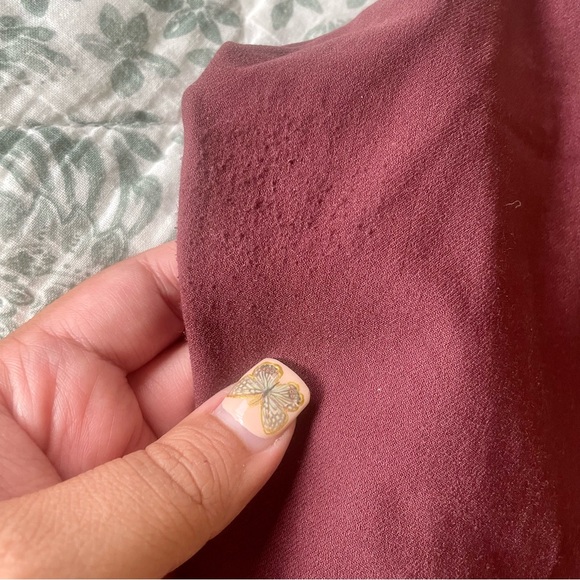 Rue 21 Burgundy Jegging - Picture 5 of 7